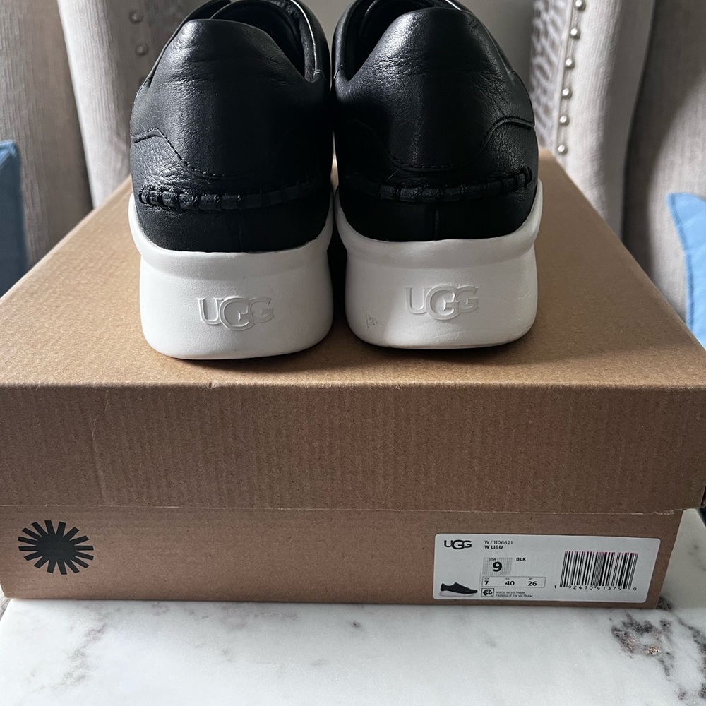 UGG Libu Black Slip-On Sneakers - Picture 4 of 6
